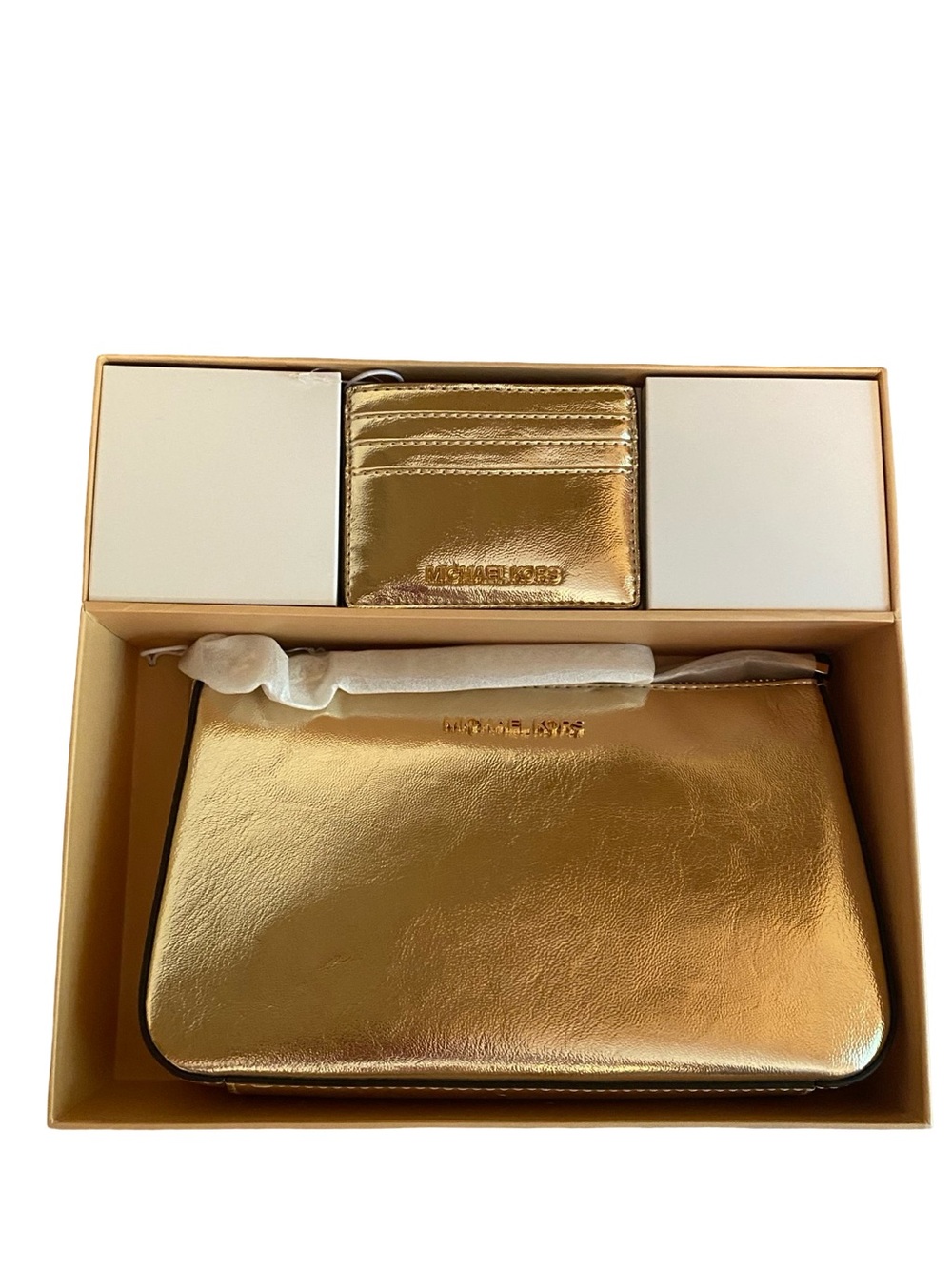 Michael Kors Gold Metallic Gift Set